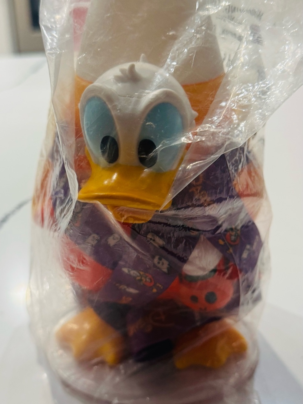 Yellow Pumpkin Trick-or-Treat Duck Kids Costume Accessory